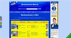 Desktop Screenshot of monteurzimmer-marl.de